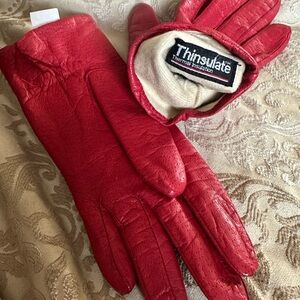 Women leather Thinsulate gloveses